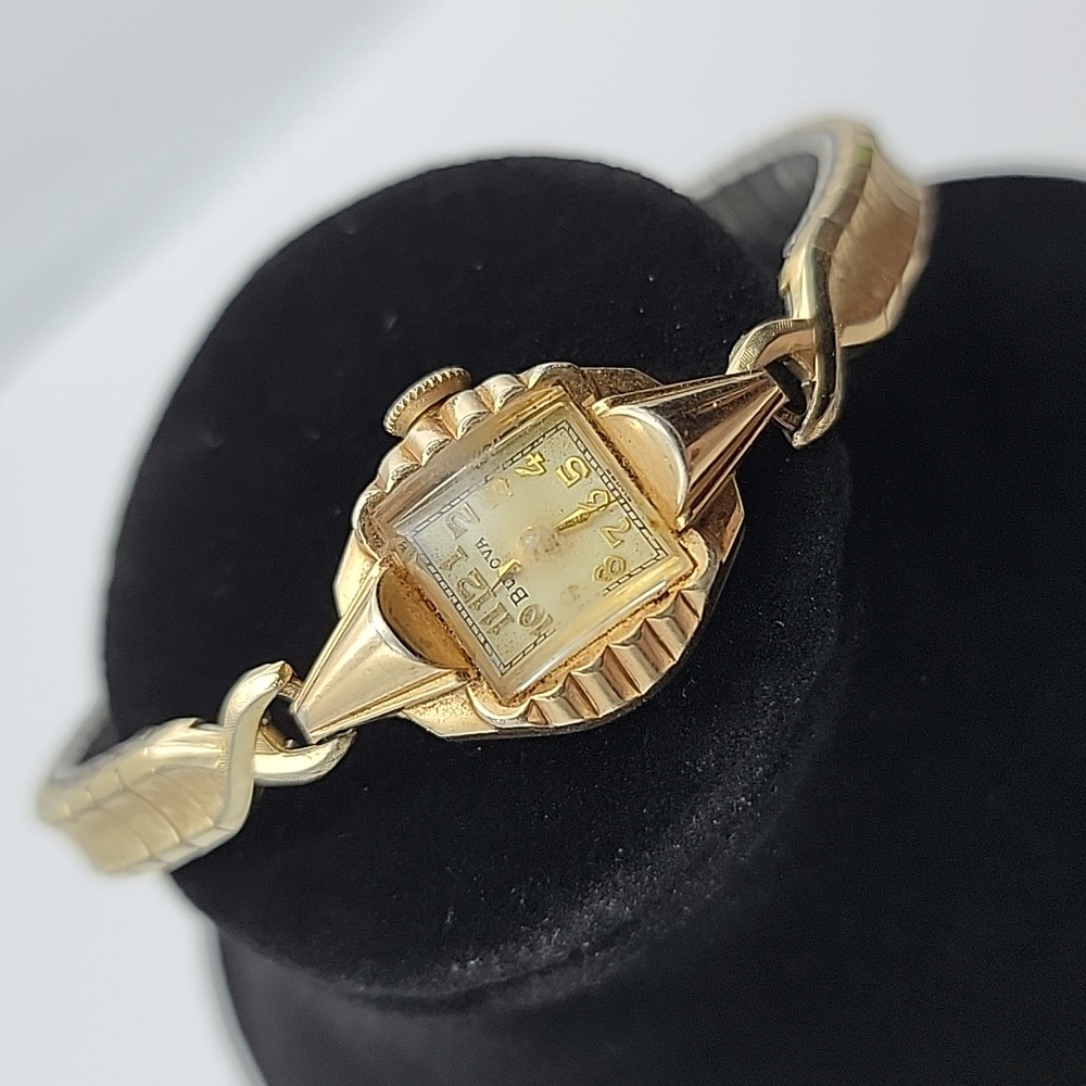 Bulova Ladies antique watch with replacement stretch band